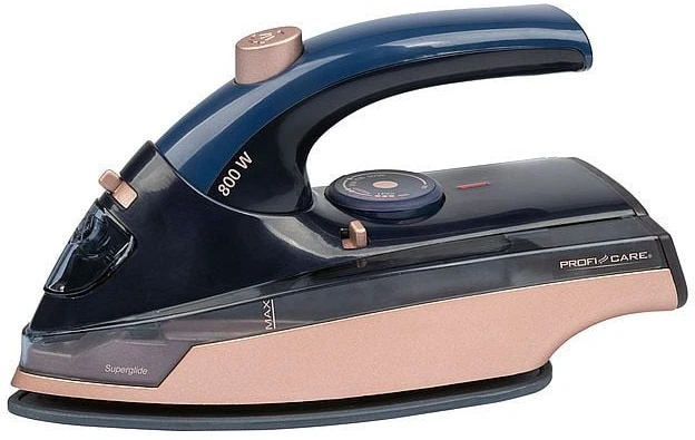 ProfiCare PC-DB 3125 Garų lygintuvas Ceramic soleplate 800 W Mėlyna, Rose