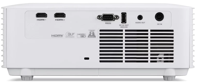ACER Projektorius XL2332 VERO,LASER,1280x800,5300 ANSI,50 000:1,HDMI,repro,20000h,360st projekce,Baltas