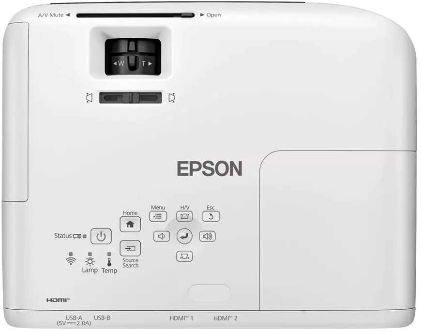 Projektorius Epson EB-W55, baltos spalvos (V11HB58040)