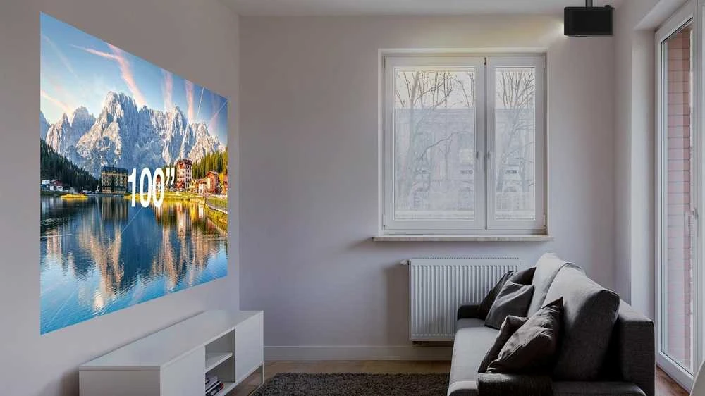 Optoma Photon Life PK31 standartinio nuotolio projektorius, 900 ANSI liumenų, DLP UHD 4K (3840x2160), 3D Juodas