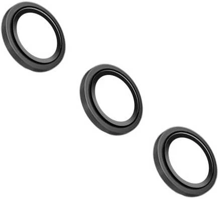 Fixed Fiksuotas kameros stiklas | Samsung | Galaxy S26 | Grūdintas stiklas | Juodas