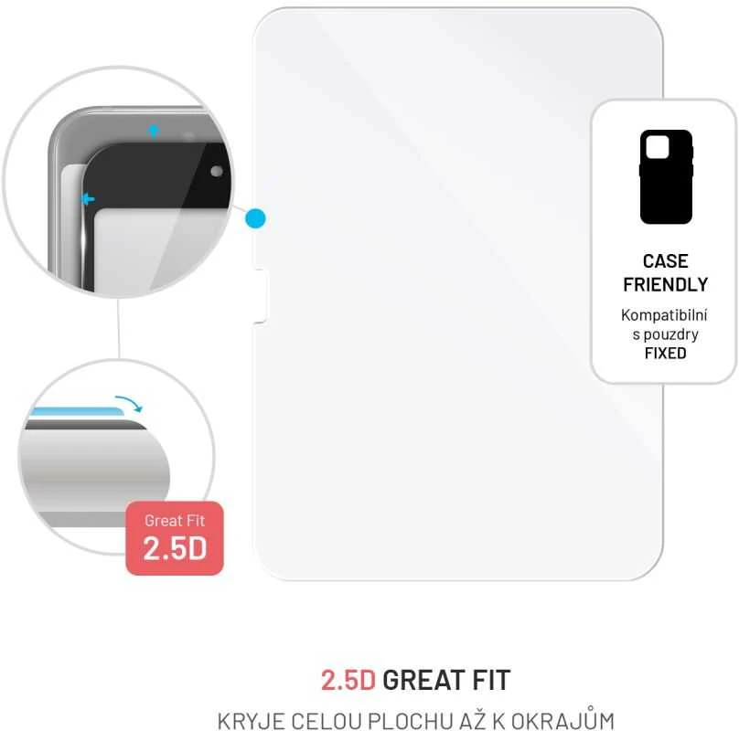 FIXED Apsauginis grūdintas stiklas, skirtas Apple iPad 10,9" (2022) skaidrus