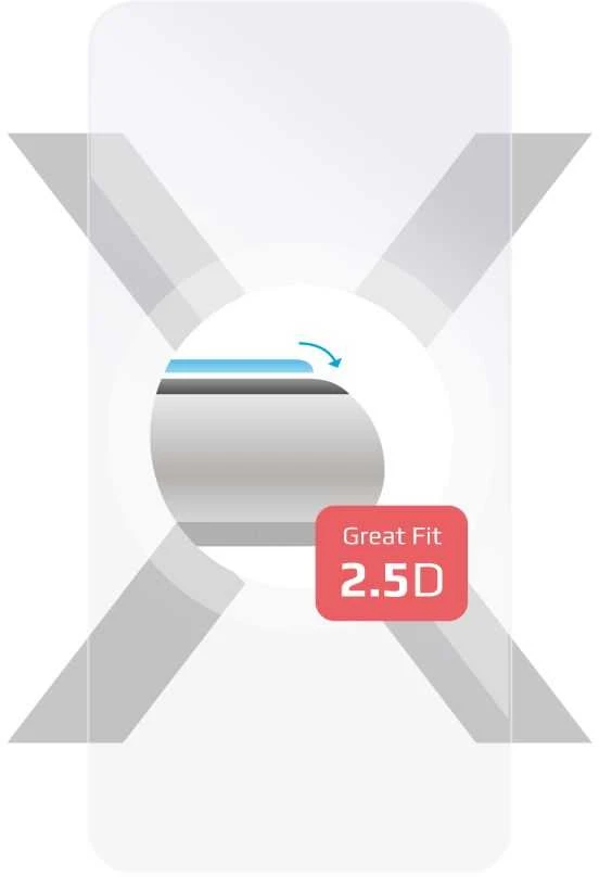 Fixed Fiksuotas | 2.5D | Ekrano apsauga | Samsung | Galaxy A55 5G | Grūdintas stiklas | Aišku