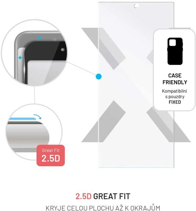 Fixed Fiksuotas | FIXG-1258 | Ekrano apsauga | Samsung | Galaxy S24 Ultra | Grūdintas stiklas | Skaidrus | 2.5D