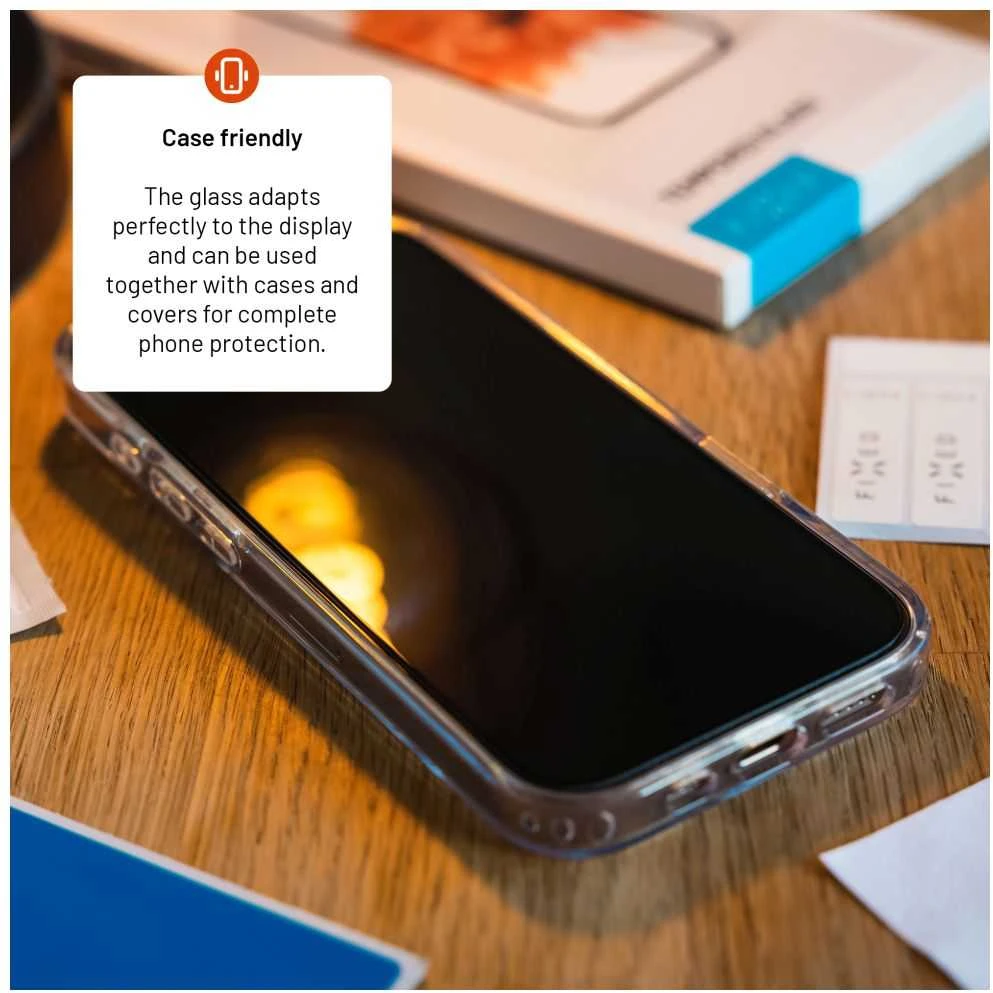 Fixed Fiksuota ekrano apsauga | Xiaomi | Redmi Note 14 5G | Grūdintas stiklas | Išvalyti | 2.5D