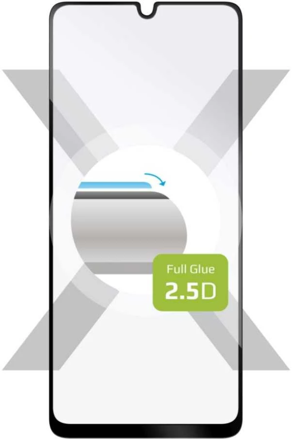 Fixed FIXED ochranné sklo Full-Cover pro Samsung Galaxy A32 , juoda