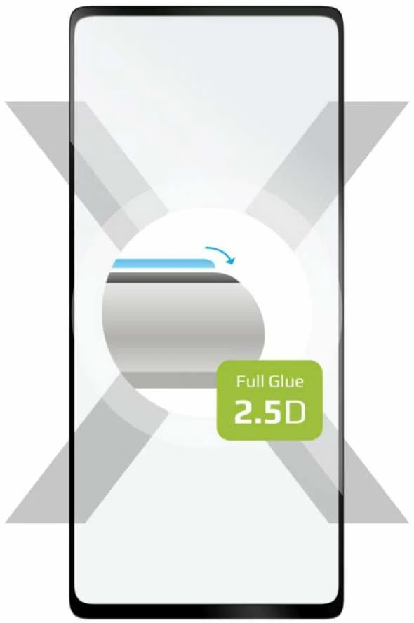 Fixed FIXED ochranné sklo Full-Cover pro Samsung Galaxy S20 FE/FE 5G, juoda