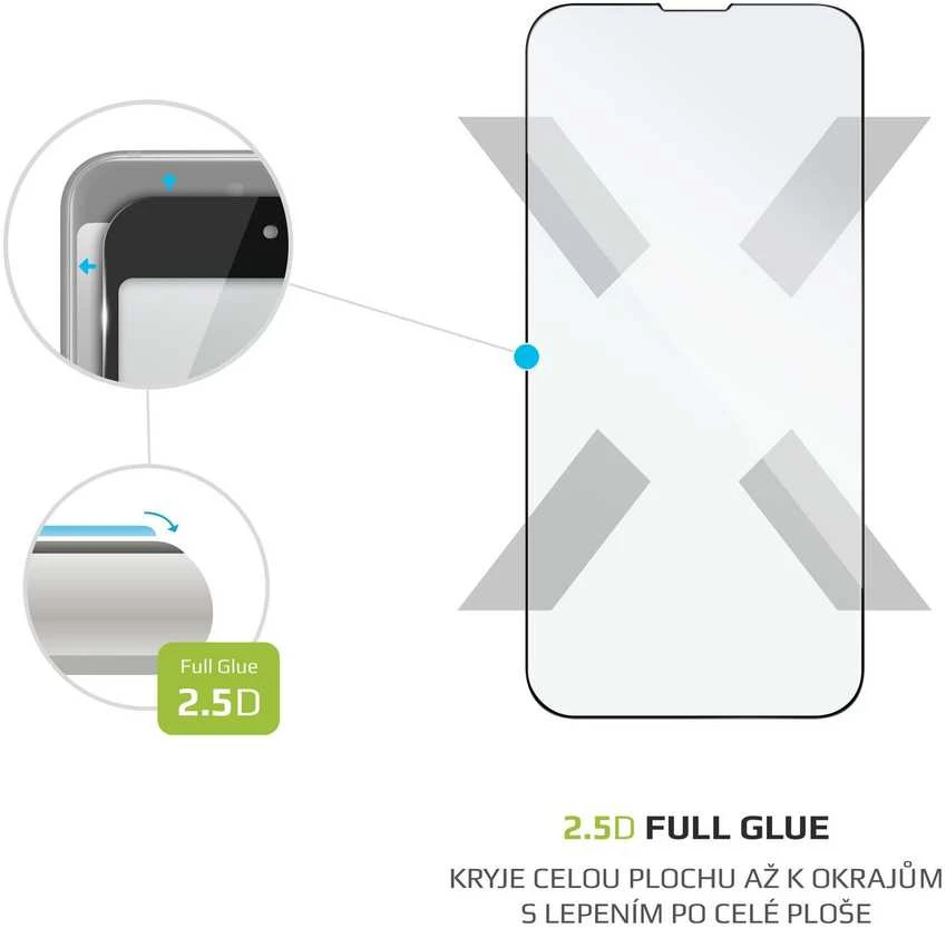 Fixed Grūdintas stiklas ochronne FIXED Full-Cover dla Apple iPhone 13 Mini juoda