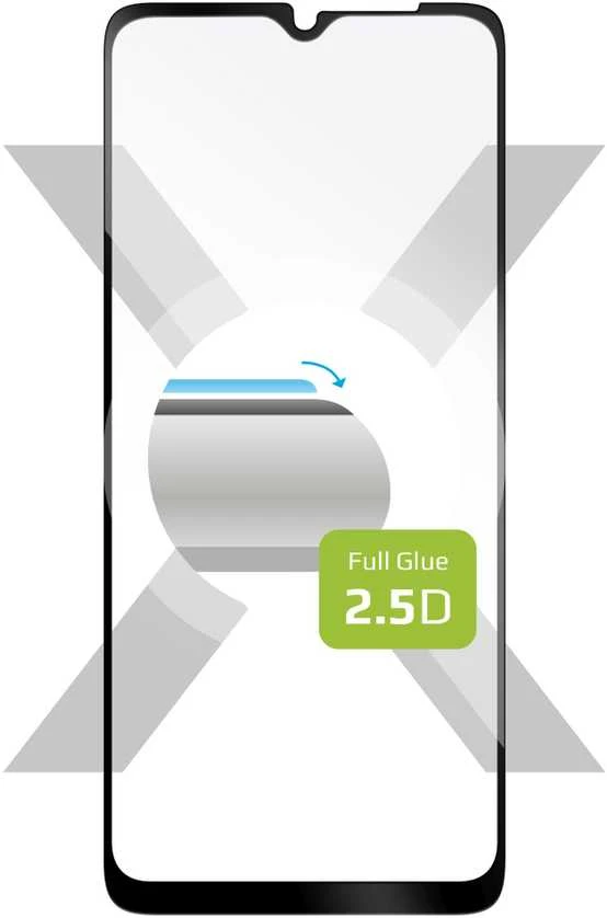 FIXED Full Cover Apsauginis grūdintas stiklas Samsung Galaxy A13 ir A13 5G juodas