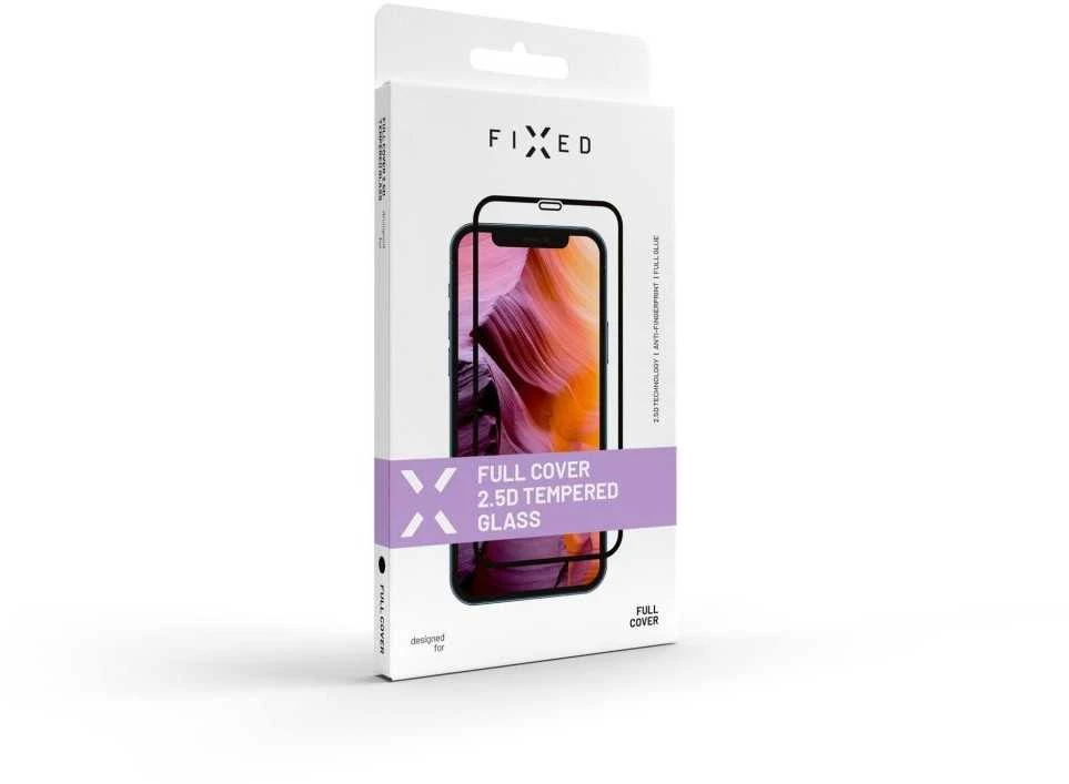 Fixed Fiksuotas | Visas viršelis 2.5D | Ekrano apsauga | Samsung | Galaxy A55 5G | Grūdintas stiklas | Juodas