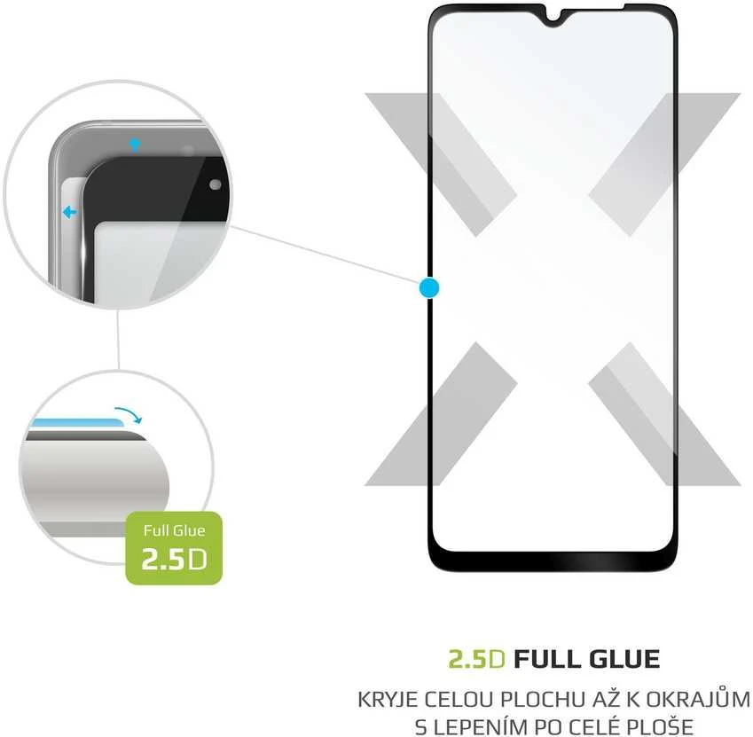FIXED Full Cover Apsauginis grūdintas stiklas Samsung Galaxy A13 ir A13 5G juodas