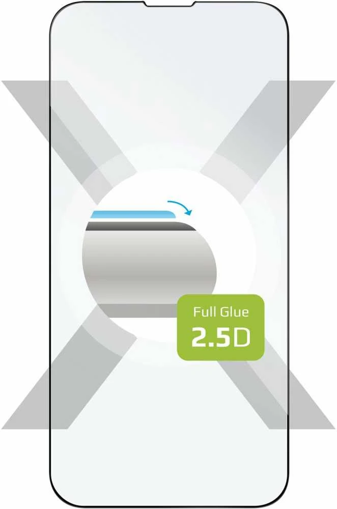 Fixed Grūdintas stiklas ochronne FIXED Full-Cover dla Apple iPhone 13 Mini juoda
