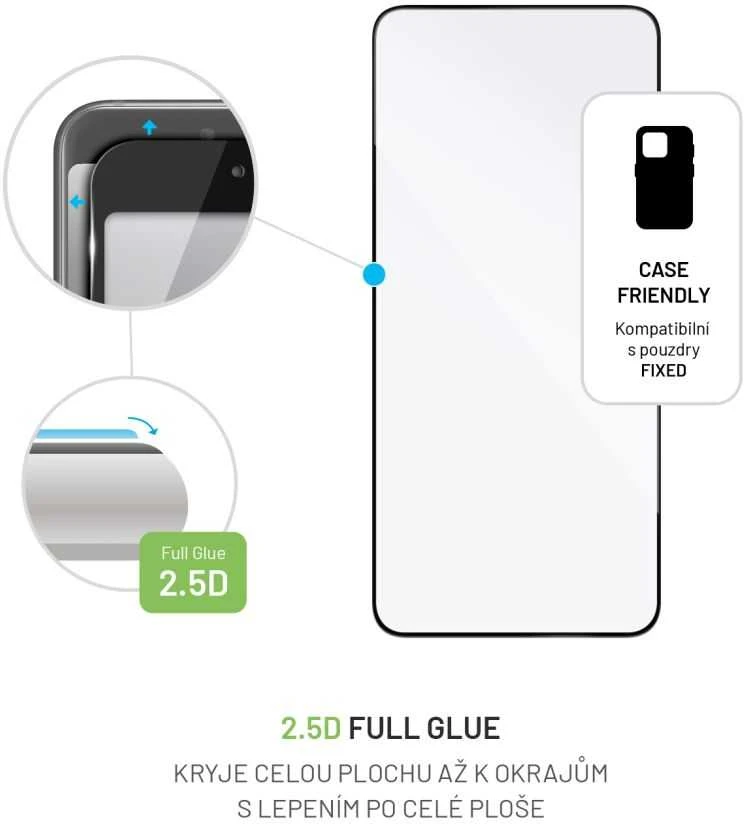 Fixed Ištaisyta | Visas viršelis 2.5D | Ekrano apsauga | Xiaomi | 14 | Grūdintas stiklas | Juodas
