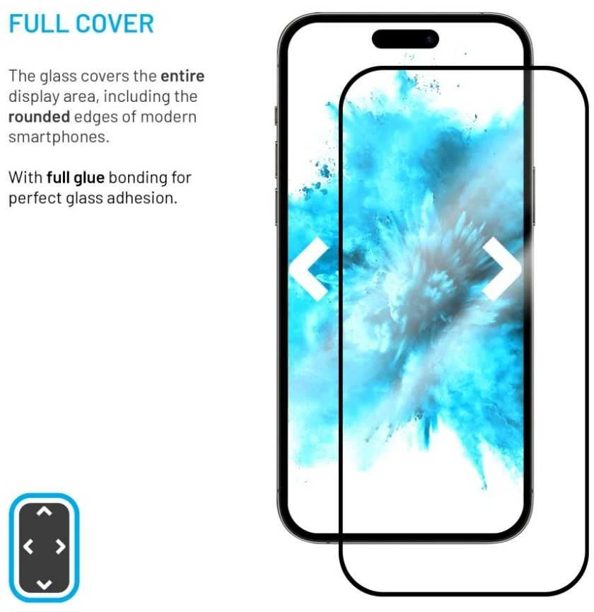 Fixed Fiksuota ekrano apsauga | Samsung | Galaxy S25 Ultra | Grūdintas stiklas | Juodas | Pilnas dangtelis 2.5D