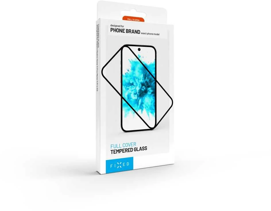 Fixed Grūdintas stiklas ochronne FIXED Full-Cover do Samsung Galaxy A16 4G/5G/A26 5G juoda