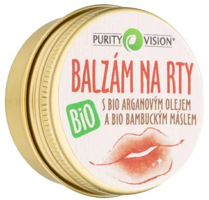 Purity Vision Argan Bio Lūpų balzamas Lūpų balzamas unisex, 12 ml
