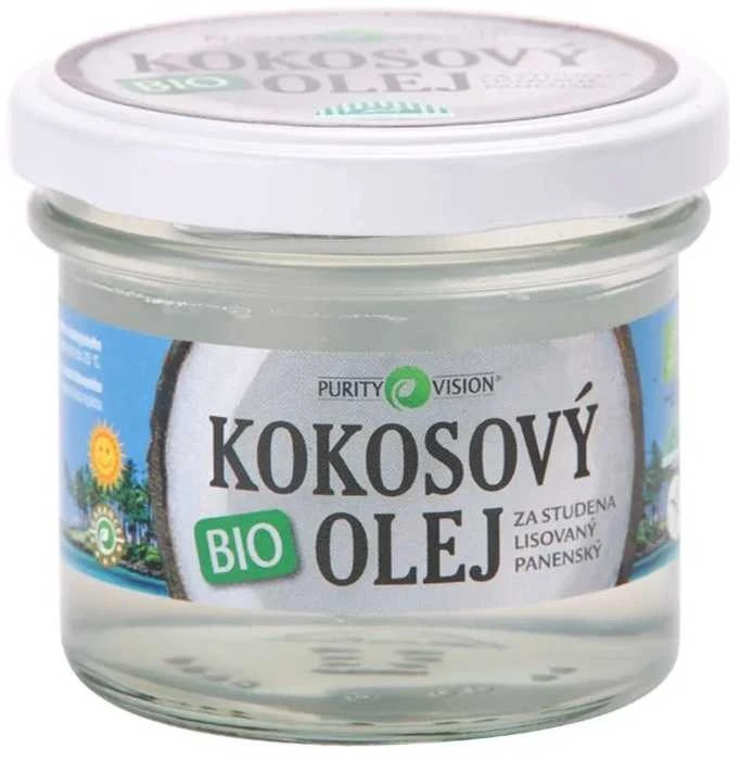 „Purity Vision BIO“ šalto spaudimo tyras kokosų aliejus, 120 ml