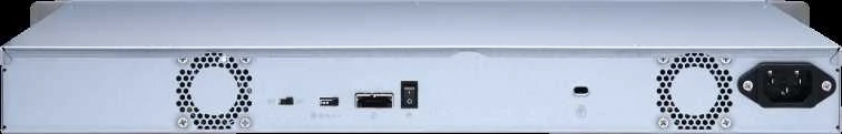 Serveris QNAP TL-R400S saugojimo diskų korpusas 2.5/3.5" HDD / SSD aptvaras Juoda, Pilka