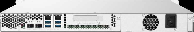 Serveris Qnap Systems QNAP TS-432PXU-2G 4-bay AL324 keturių branduolių 1.7GHz ant stovo montuojamas NAS su 250W PSU 2GB DDR4 UDIMM RAM SATA 6Gb/s