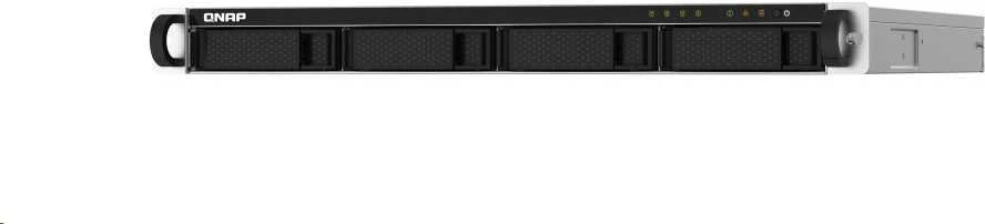 Serveris QNAP TS-432PXU-RP NAS Rack (1U) Annapurna Labs Alpine AL-324 2 GB DDR4 0 TB Juodas