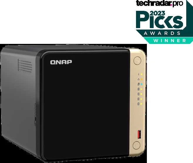 Serveris QNAP | 4 skyrių stalinis NAS | TS-464-8G | Intel Celeron | N5095 4 branduolių | Procesoriaus dažnis 2,9 GHz | 8 GB