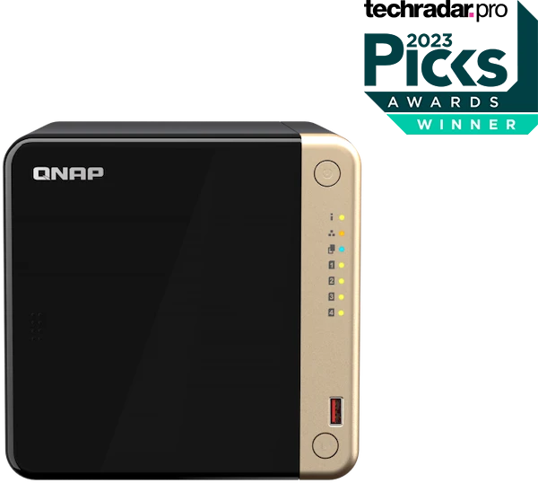 Serveris QNAP | 4 skyrių stalinis NAS | TS-464-8G | Intel Celeron | N5095 4 branduolių | Procesoriaus dažnis 2,9 GHz | 8 GB