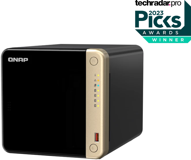 Serveris QNAP | 4 skyrių stalinis NAS | TS-464-8G | Intel Celeron | N5095 4 branduolių | Procesoriaus dažnis 2,9 GHz | 8 GB