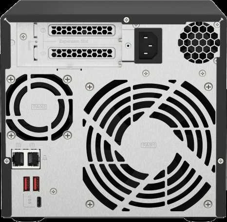 Serveris QNAP | 4 lizdų QTS ir QuTS hero NAS | TS-473A-8G | Iki 4 HDD/SSD su karšto keitimo funkcija | AMD Ryzen | Ryzen V1500B keturių branduolių | Procesoriaus dažnis 2,2 GHz | 8 GB | DDR4