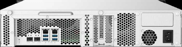 Serveris QNAP TS-832PXU NAS Rack (2U) Annapurna Labs AL324 4 GB DDR4 0 TB QNAP Turbo System Aliuminio, Juodas