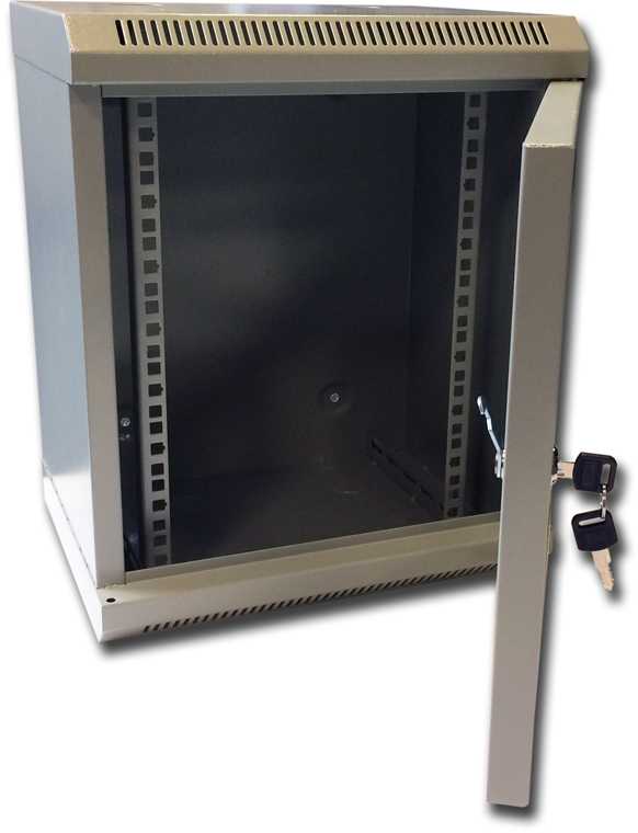 RACK DATACOM 10" sieninis stovas 9U/280 mm