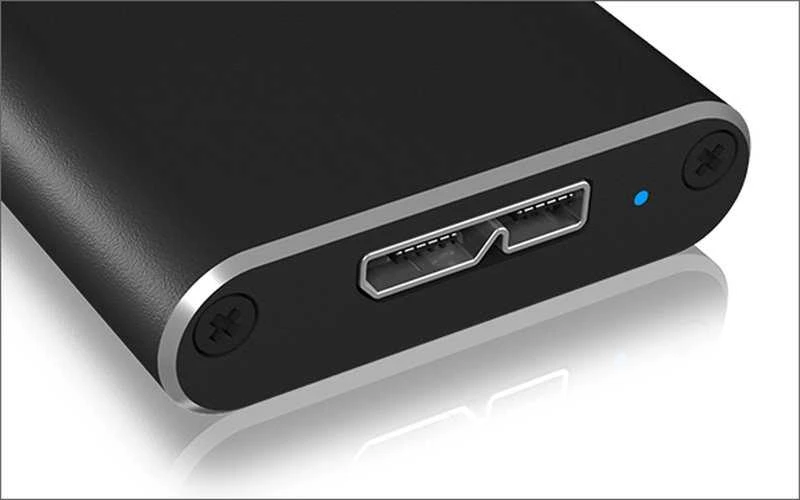 Icy Box Raidsonic | Išorinis USB 3.0 korpusas, skirtas M.2 SSD | IB-183M2 | SATA | USB 3.0 Type-A | Nešiojamas kietojo disko dėklas