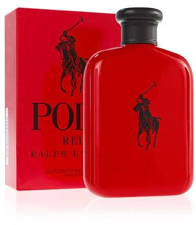 Ralph Lauren Polo Raudona EDT tualetinis vanduo vyrams, 125 ml