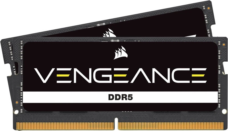 RAM Modulis - Corsair Vengeance DDR5 32GB 5600MHz SO-DIMM ECC Atmintis Juoda