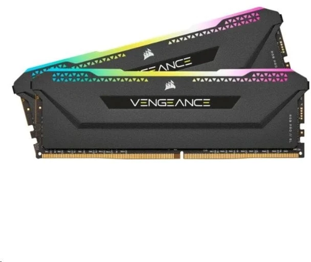 RAM Corsair Vengeance RGB Pro SL Juodas 32GB [2x16GB 3200MHz DDR4 CL16 DIMM]