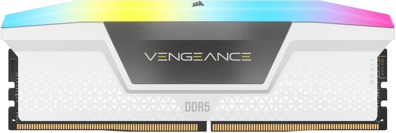 RAM 64 GB PC 6000 CL30 CORSAIR KIT (2 x 32 GB) VENGEANCE RGB W mažmeninė prekyba