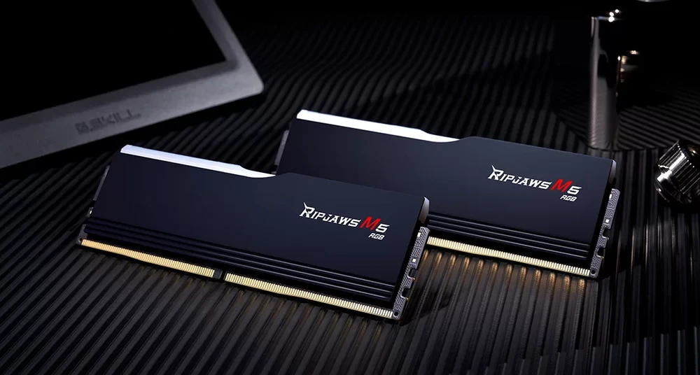 RAM moduliai - G.Skill Ripjaws M5 32GB DDR5 6400MHz RGB