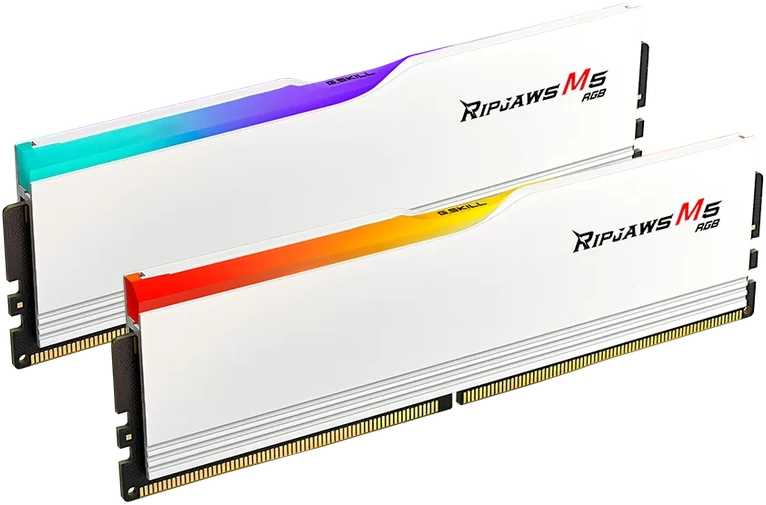 RAM G.Skill Ripjaws M5 RGB atmintis, DDR5, 48 GB, 6000 MHz, CL30 (F5-6000J3036F24GX2-RM5RW)