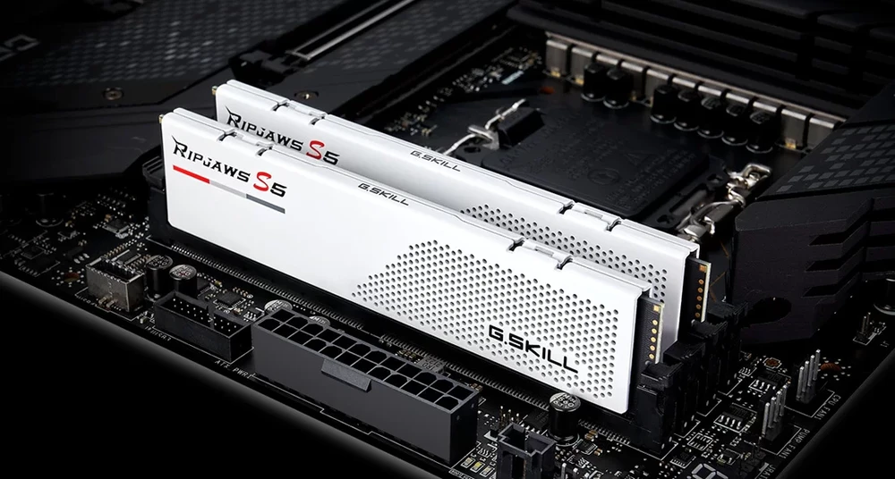 RAM Atmintis G.Skill Ripjaws S5, DDR5, 64 GB, 6000 MHz, CL32 (F5-6000J2836G32GX2-RS5W)