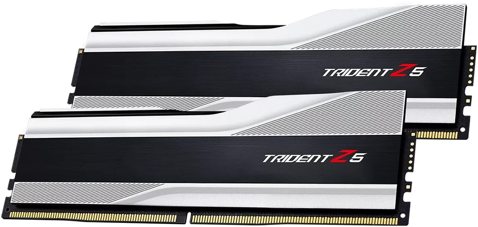 RAM G.SKILL Trident Z5 DDR5 32GB 2x16GB 5600MHz CL36 1.2V XMP 3.0 sidabrinis