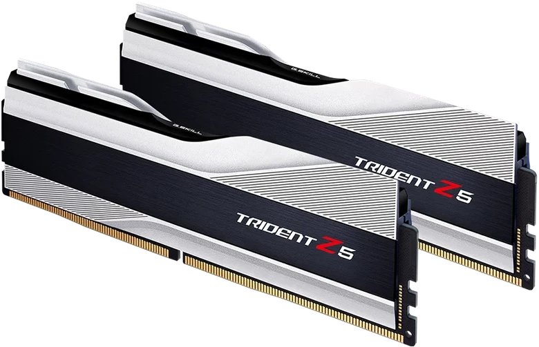 RAM G.SKILL Trident Z5 DDR5 32GB 2x16GB 6000MHz CL30 1.35V XMP 3.0 sidabrinis