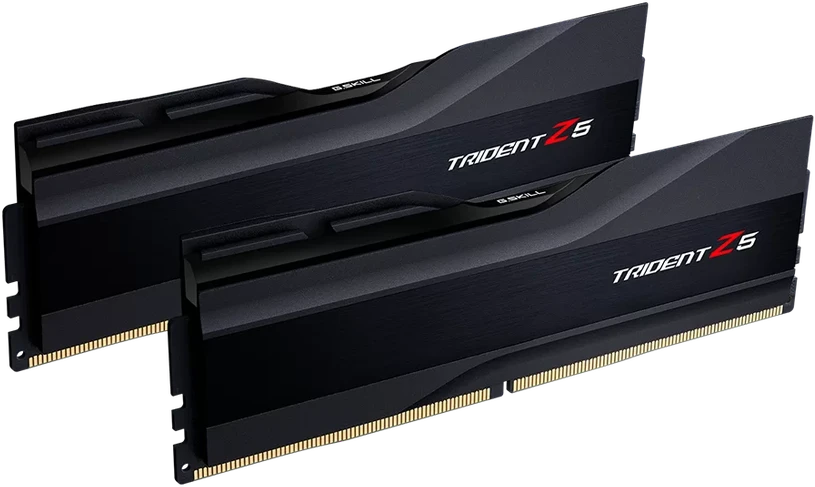 RAM G.Skill Trident Z F5-6000J3238G32GX2-TZ5K atminties modulis 64 GB 2 x 32 GB DDR5 288 kontaktų DIMM ECC korekcija