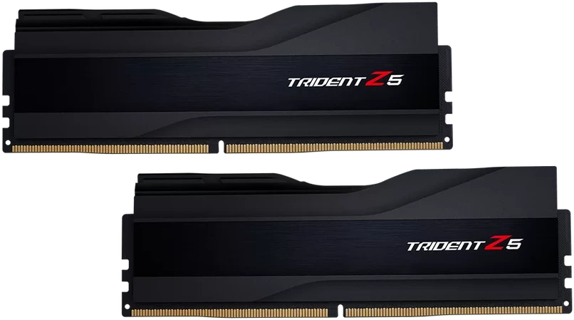 RAM G.Skill Trident Z F5-6000J3238G32GX2-TZ5K atminties modulis 64 GB 2 x 32 GB DDR5 288 kontaktų DIMM ECC korekcija