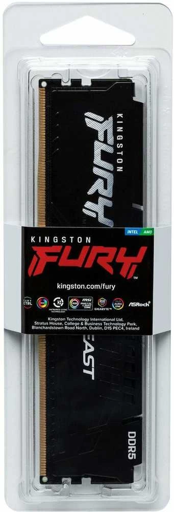 RAM KINGSTON 16GB 6000MT/s DDR5 CL36 DIMM FURY Beast Juodas EXPO