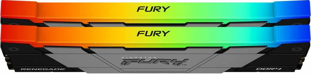 RAM Kingston KF436C18RB2AK2/64 64GB 3600MT/s DDR4 CL18 DIMM (2 komplektas) FURY Renegade RGB | Kingstonas
