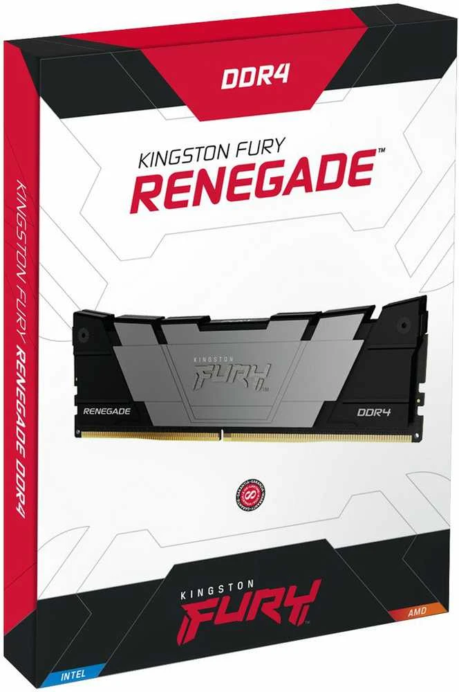 „Kingston KF432C16RB12/16“ 16 GB 3200 MT/s DDR4 CL16 DIMM 1Gx8 FURY Renegade Juodas | „Kingston“