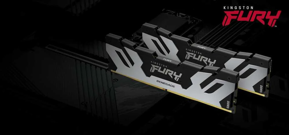 Kingston FURY Renegade DDR5 atmintis su aušinimo radiatoriais