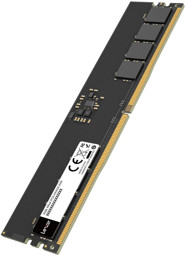 RAM Lexar | 8 GB | DDR5 | 5600 MHz | Kompiuteris/serveris | Registracijos Nr. | ECC Nr.