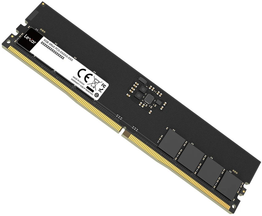 RAM Lexar | 8 GB | DDR5 | 5600 MHz | Kompiuteris/serveris | Registracijos Nr. | ECC Nr.