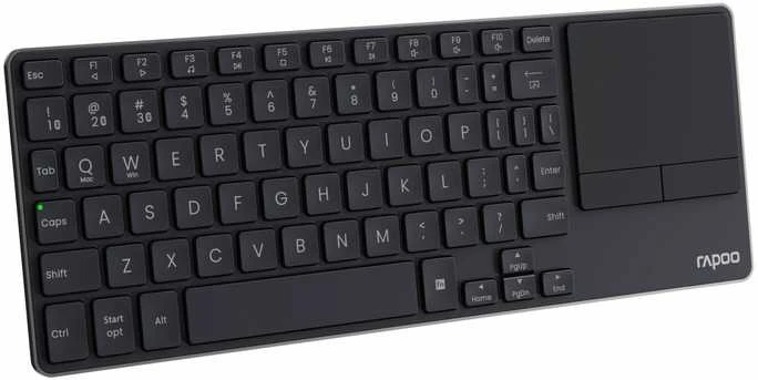 Klaviatūra Rapoo RAPOO Klaviatūra E2810M Belaidė 2.4GHz Bluetooth CZ/SK juoda