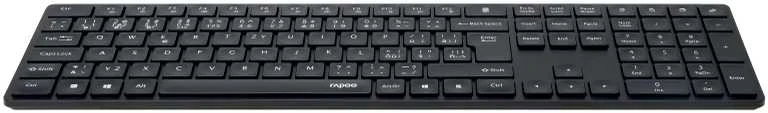 Klaviatūra Rapoo E8020M Multi-mode juoda